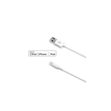 Celly usblight cable de conector lightning blanco