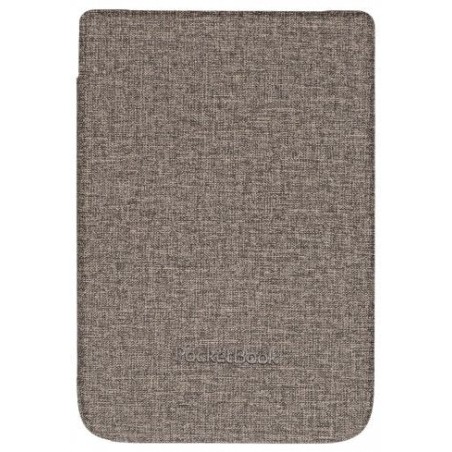 Pocketbook wpuc-627-s-gy funda para libro electrónico 6" folio marrón/gris