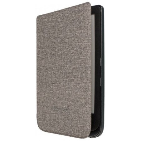 Pocketbook wpuc-627-s-gy funda para libro electrónico 6" folio marrón/gris