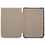 Pocketbook wpuc-627-s-gy funda para libro electrónico 6" folio marrón/gris