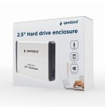 Gembird caja externa para disco duro 2.5 sata usb3.0 negro ee2-u3s-2 hdd