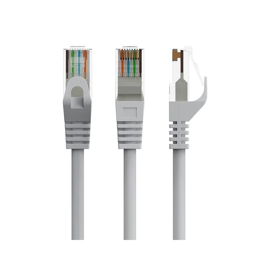 Gembird cable de red utp cat6 awg26 0.25m gris