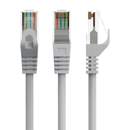 Gembird cable de red utp cat6 awg26 0.25m gris