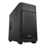 Caja pc sharkoon matx  v1000 usb3.0 2 ventiladores 120mm  negro