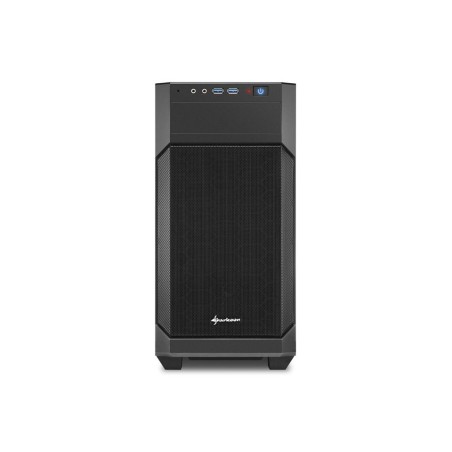 Caja pc sharkoon matx  v1000 usb3.0 2 ventiladores 120mm  negro
