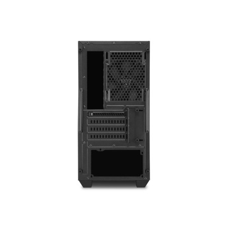 Caja pc sharkoon matx  v1000 usb3.0 2 ventiladores 120mm  negro