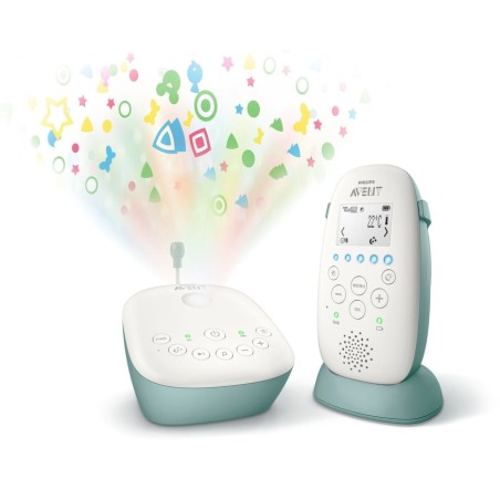 Philips scd731/26 vigila bebes vigilabebés con tecnología dect blanco
