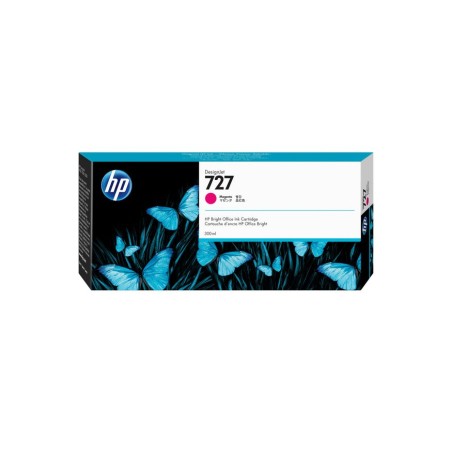 Tinta original hp designjet 727 magenta de 300 ml