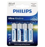 Philips - ultra alkaline pila aa lr6 blister*4