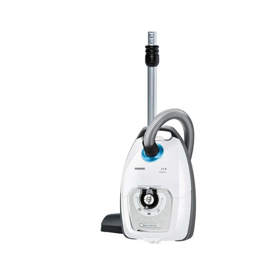 Aspirador siemens vsz7442s, 650 w cilíndrica secar bolsa para el polvo