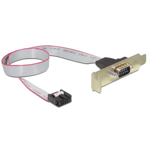 Gembird bracket db9 a placa base cable 0.4m cc-db9ml-01