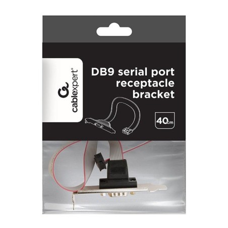 Gembird bracket db9 a placa base cable 0.4m cc-db9ml-01