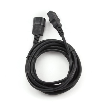 Gembird cable de alimentacion c13 a c14 3m negro