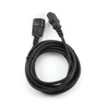 Gembird cable de alimentacion c13 a c14 3m negro