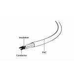 Gembird cable de alimentacion c13 a c14 3m negro