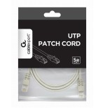 Gembird cable de red utp cat5e 1.50m gris