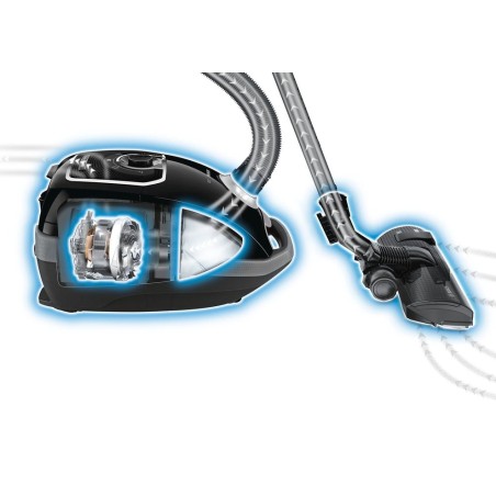 Aspirador siemens vsz7442s, 650 w cilíndrica secar bolsa para el polvo