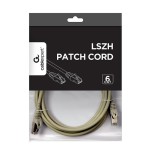 Gembird cable de red ftp cat6 ( lszh ) awg24 3m blanco