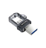 Pendrive 128gb sandisk dual m3.0 ultra usb 3.0 microusb