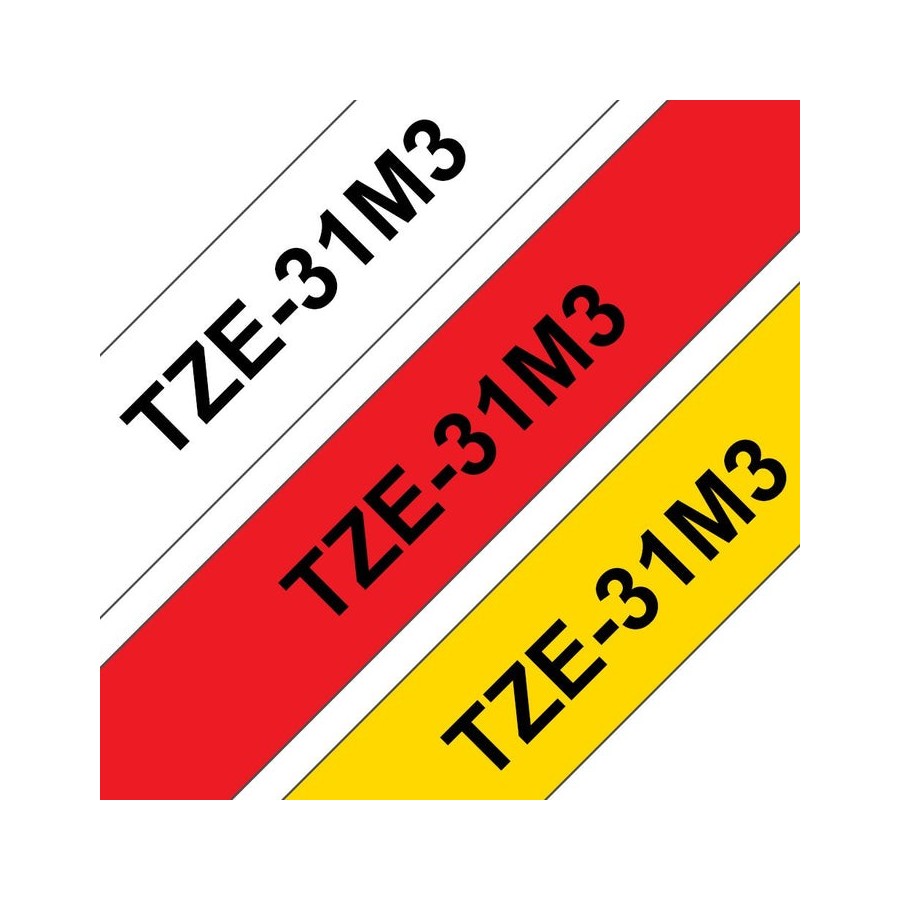 Brother cinta tze31m3 value pack tz31m3
