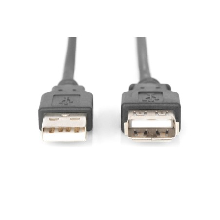 Cable de extensión digitus usb 2.0 tipo a macho / hembra 3.0m