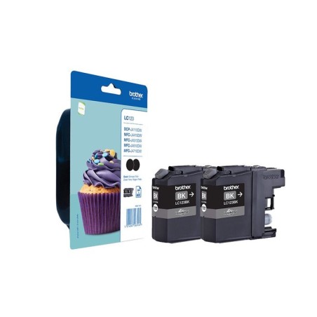 Brother tinta lc-123bkbp2dr mfc-j4510dw