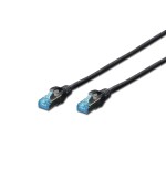 Digitus patch cable, sftp, cat5e, 5m, black cable de red negro