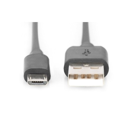 Digitus cable usb 2.0/microusb 1m negro