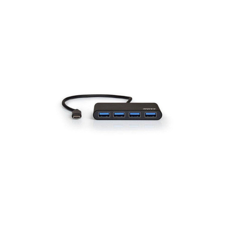Port designs hub usb  type c  4-puertos  3.0