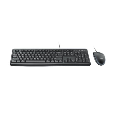 Teclado ingles + raton logitech mk120  us layout