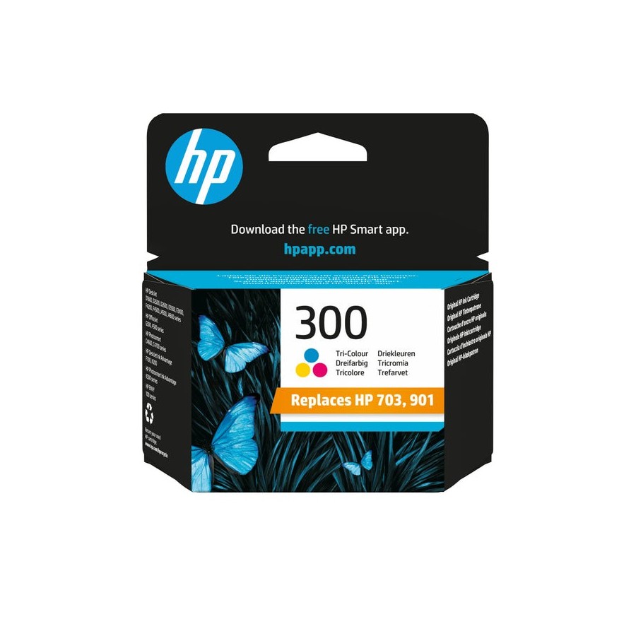Hp tinta 300 cc643ee color vivera dj d2560 f4280 all-in-one (de)