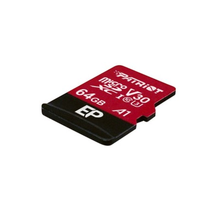 Micro-sd 64gb patriot ep series sdxc v30, 100mbs/80mbs