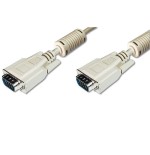 Assmann electronic ak-310103-050-e cable vga 5 m vga (d-sub) beige