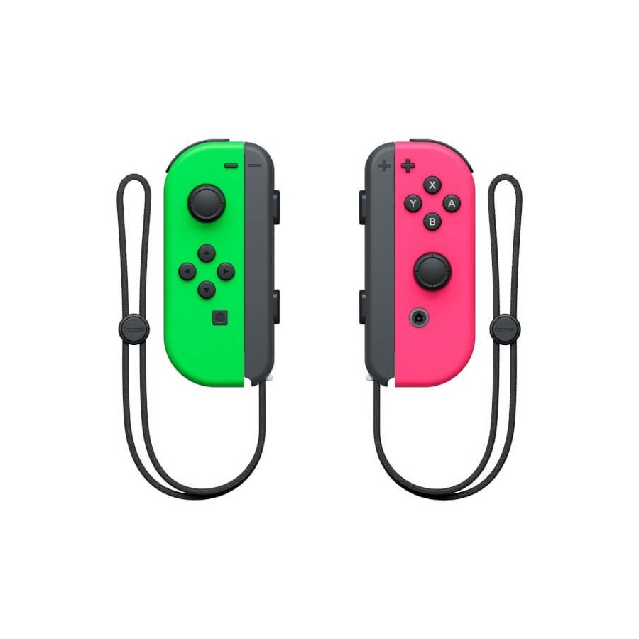 Gamepad nintendo switch joy-con verde/rosa