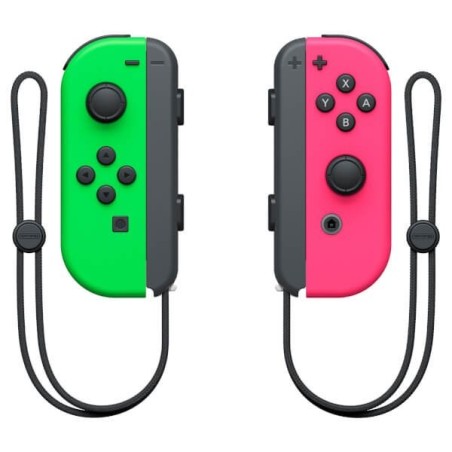 Gamepad nintendo switch joy-con verde/rosa