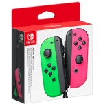 Gamepad nintendo switch joy-con verde/rosa