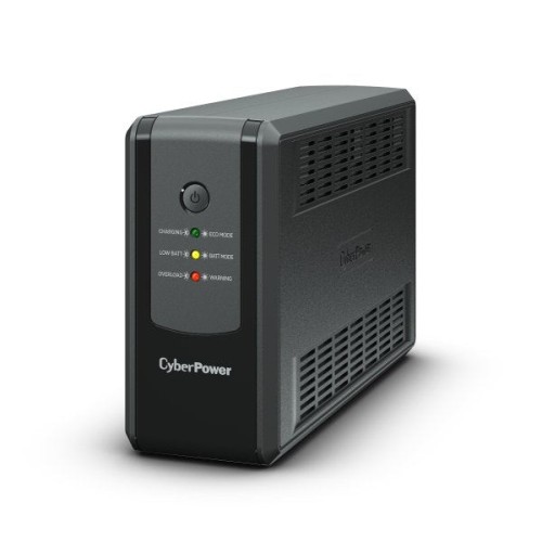 Cyberpower ut650eg-fr sistema de alimentación ininterrumpida (ups) línea interactiva 650 va 360 w 3 salidas ac