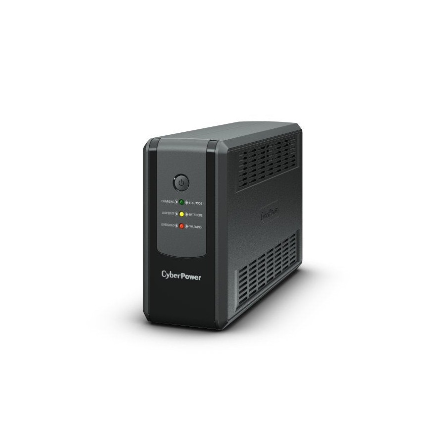 Cyberpower ut650eg-fr sistema de alimentación ininterrumpida (ups) línea interactiva 650 va 360 w 3 salidas ac