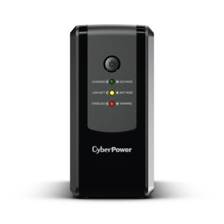 Cyberpower ut650eg-fr sistema de alimentación ininterrumpida (ups) línea interactiva 650 va 360 w 3 salidas ac