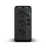 Cyberpower ut650eg-fr sistema de alimentación ininterrumpida (ups) línea interactiva 650 va 360 w 3 salidas ac