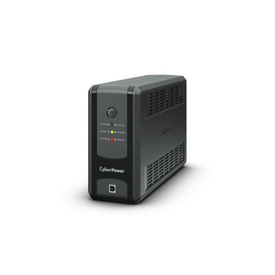 Cyberpower ut850eg-fr sistema de alimentación ininterrumpida (ups) línea interactiva 850 va 425 w 3 salidas ac
