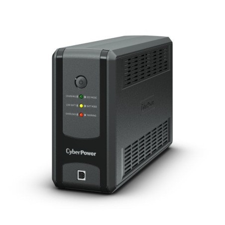 Cyberpower ut850eg-fr sistema de alimentación ininterrumpida (ups) línea interactiva 850 va 425 w 3 salidas ac