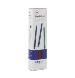 Gbc canutillo plástico 10 mm negro (caja 100)