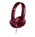 Philips auriculares bass+ shl3070rd 00 rojo diadema plegables cancelacion ruido shl3070rd 00