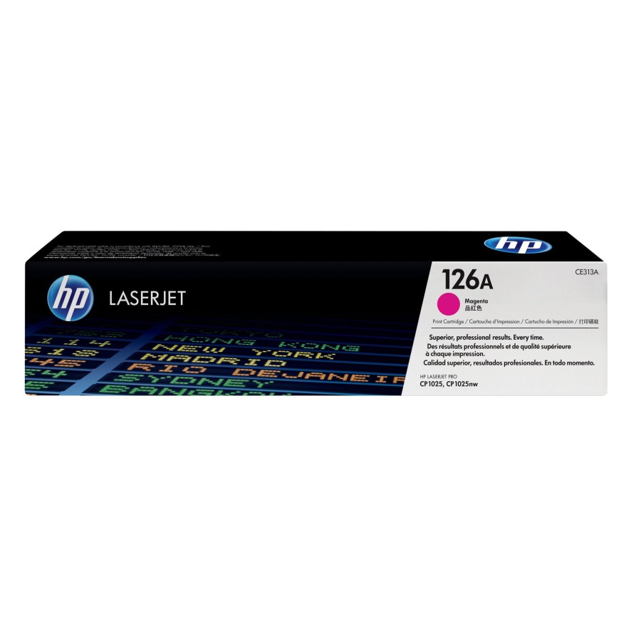 Tóner original hp 126a magenta ce313a