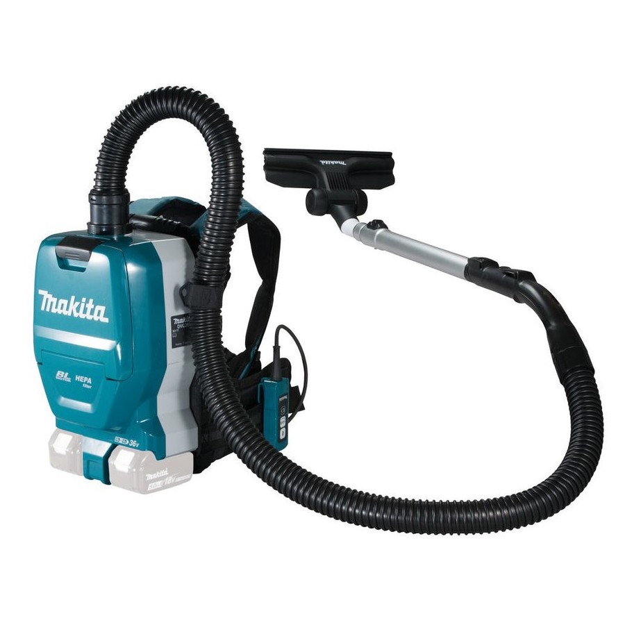 Aspirador de mochila  makita inalámbrico dvc261zx15