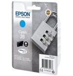 Tinta original epson 35 durabrite cian 650 paginas/c13t35824010 c13t35824010