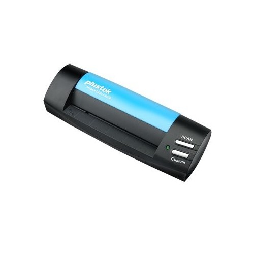 Plustek mobileoffice s602 1200 x 1200 dpi escáner de tarjetas de visita negro, azul a6