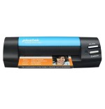 Plustek mobileoffice s602 1200 x 1200 dpi escáner de tarjetas de visita negro, azul a6