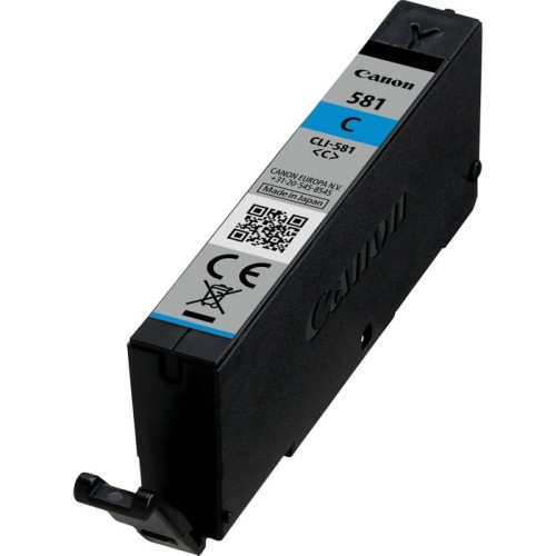 Tinta original canon cli-581c cian